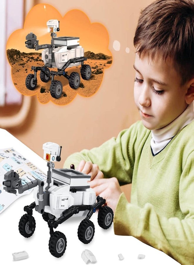 JOYJAY Space Explorer Building Kit 229 PCS with Mini Astronaut, Creative Space Toys for Kids Who Love Mars Research and Exploration Adventures, Space Discovery Model Gift for Boys Girls Aged 6-12 - Image 4